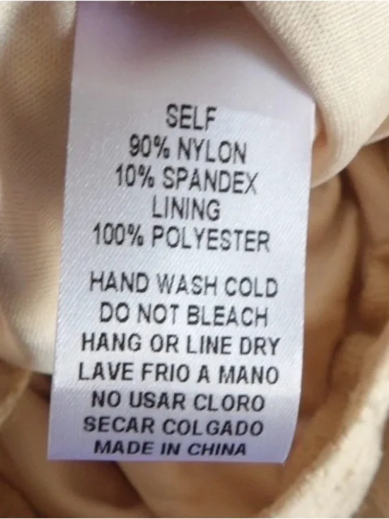 NWT BEAUTIFUL Easel Romantic Boho Asymmetrical Lace Tiered Skirt Cream Medium - Picture 7 of 7